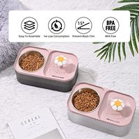 Distributeur d'eau ultra silencieux pour animaux de compagnie 3L/101oz avec pompe intelligente Fontaine d'eau automatique pour chat