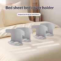 Attaches de draps invisibles multifonctionnelles sans aiguille, pinces de fixation antidérapantes pour literie, housses de couette