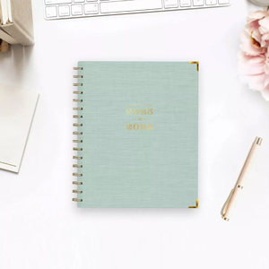 Tùy chỉnh đầy màu sắc A4/B5 Chất lượng cao Máy tính xách tay chương trình nghị sự dày giấy xoắn ốc Tạp Chí kinh doanh máy tính xách tay - Product Image 1