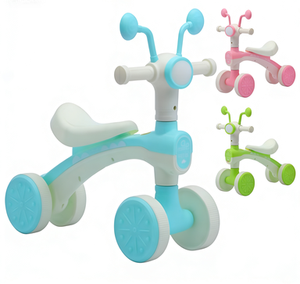 Elektrische 4-wiel metalen kinderbalansfiets & auto <span class=keywords><strong>3</strong></span>-in-1 voor buiten- en binnenspel (<span class=keywords><strong>2</strong></span>-6 jaar) - Product Image 1