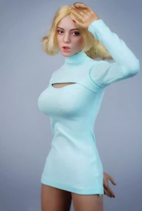 1/6 échelle poitrine ouverte robe vêtements <span class=keywords><strong>pour</strong></span> 12 "femme Phicen TBL JO Figure corps jouet - Product Image 6