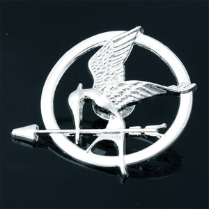 Broches <span class=keywords><strong>de</strong></span> Aleación <span class=keywords><strong>de</strong></span> Zinc <span class=keywords><strong>de</strong></span> Moda ZRM, Unisex, Estilo Vintage Popular <span class=keywords><strong>de</strong></span> Los <span class=keywords><strong>Juegos</strong></span> del <span class=keywords><strong>Hambre</strong></span>, Broches <span class=keywords><strong>de</strong></span> Aves para Películas, Cosplay y Joyería - Product Image 4