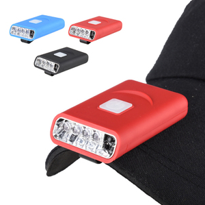 Tay Thông Minh Miễn Phí <span class=keywords><strong>5</strong></span> <span class=keywords><strong>LED</strong></span> Clip On Cap Ánh Sáng Không Thấm Nước Motion Sensor <span class=keywords><strong>LED</strong></span> <span class=keywords><strong>Hat</strong></span> Ánh Sáng Đèn Pin Đèn Pha Cho Mũ Bóng Chày - Product Image 1