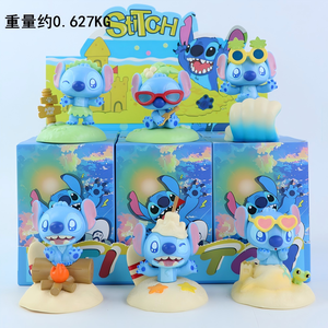 Cajas Misteriosas de Moda con Figuras de Mickey, <span class=keywords><strong>Minnie</strong></span> <span class=keywords><strong>y</strong></span> Stitch, Juguetes de PVC 3D, Decoración para Coche, Pasteles <span class=keywords><strong>y</strong></span> Adornos - Product Image 2