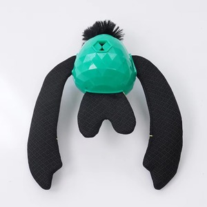 Jouet pour chien hybride en peluche TPR durable pour mâcheurs agressifs, jouet interactif à alimentation lente pour le nettoyage des dents molaires pour chiots et petits chiens - Product Image 5