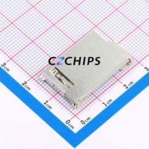 LXSD-0526-0935 SD Card / Memory Card Connector SMD Connector Plug-In Type Standard SD Card - Product Image 1