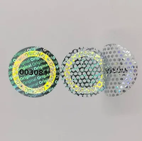 Étiquettes VOID laser holographiques anti-effraction, imperméables, résistantes au grattage, avec code QR pour outils de maquillage