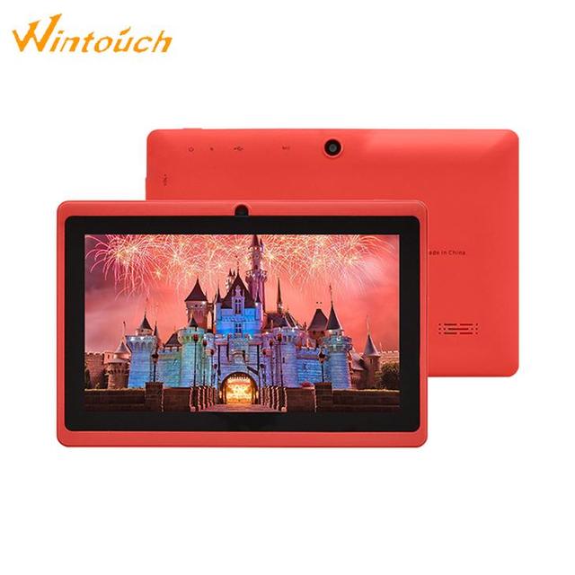 Oem 7" 1024x600 Pixel 2200mAh Quad Core 7 Inch Wifi Children Kid Learn Educational Android 4.4 Tablet