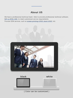 Nouvelle tablette Android 10/13,3/15/22/32 pouces, écran interactif commercial, affichage publicitaire POE, kiosque de commande NFC