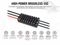 Contrôleur de vitesse de moteur sans balais BLDC de qualité industrielle ESC U120 V2 5-14S LiPo 120A Max, puissance de sortie 1,1-6,2 kW, protection IP67