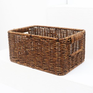 Wicker Designed <strong>square</strong> <strong>Storage</strong> <strong>Basket</strong> - Categorized and Organized <strong>Storage</strong> Bin - Mold-resistant - Multi-functional <strong>Storage</strong> <strong>Basket</strong> - Product Image 5
