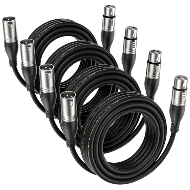 Hotsale Premium Balanced Audio Cable Xlr Connector Microphone Cable 2.60Mm 10M Ofc Microphone Cable Low Noise