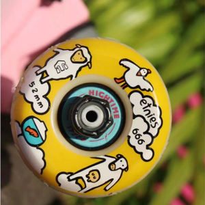 Patineta Profesional ETNIES X SHOX X 666WHEELS de Marca Compartida con Ruedas de Poliuretano de Alto Rebote HS+ - Product Image 2