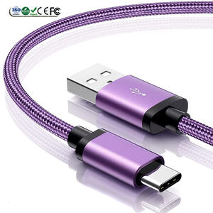 Câble de transfert de données USB Type C 3A à charge rapide LUNG KAY OEM/ODM, échantillons, USB A vers USB C 2.0 pour téléphone portable - Product Image 1