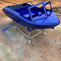 Petit jet-boat pour les trajets quotidiens sur les voies navigables, entretien à faible coût et construction robuste