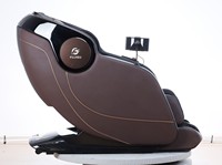 Fauteuil de massage professionnel avec un style classique et robuste, une construction solide et un cuir résistant au froid