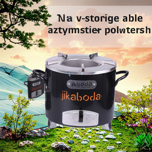 Poêle à <span class=keywords><strong>bois</strong></span> portable en acier inoxydable, design moderne et durable, pour usage domestique et camping en extérieur en Afrique - Product Image 6