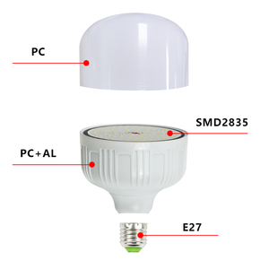Ampoule LED en forme de colonne T, fabriquée à Foshan, AC85-265V, E27 B22, 5W <span class=keywords><strong>10W</strong></span> 15W 20W 30W 40W 50W, prix d'usine, T60 T70 T80 T100 T120 - Product Image 3