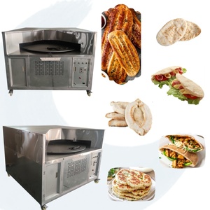 Máquina de cocina de pan de pita de acero inoxidable Samoon Pizza Base Ian Lavash Breaps Maker Grano Pan Hornear Lavash Máquina de cocina - Product Image 5