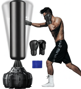 Saco de Boxeo de PU Personalizado con Base de Ventosa para Gimnasio en Casa y Fitness - Product Image 1