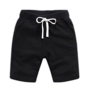 Shorts de jogging pour enfants en coton 100% doux, couleur unie, vente en gros pour l'été, shorts pour bébés garçons - Product Image 6