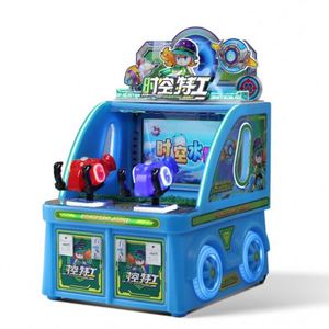 Máquina de Juego de Disparos de Agua Doble para Niños, Máquina de Carreras Doble con Dos Pistolas - Product Image 2