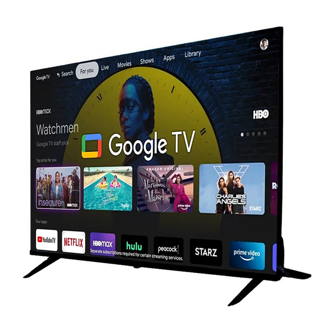 Bright Screen LED TV 43 Inch 4K UHD A+ Panel 120Hz Android WiFi OEM ODM CKD SKD Africa Southeast Asia Middle East