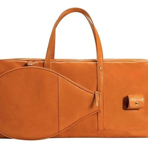 <span class=keywords><strong>Sac</strong></span> de sport rétro orange en PU, <span class=keywords><strong>sac</strong></span> de tennis tendance 2025, <span class=keywords><strong>sac</strong></span> de luxe pour le court avec compartiment pour raquette, <span class=keywords><strong>sac</strong></span> de voyage chic - Product Image 5