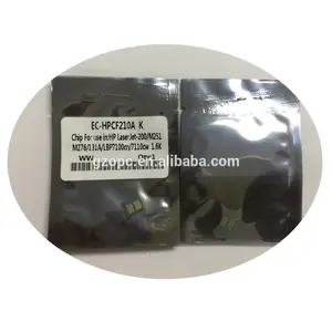 טונר שבב עבור HP LaserJet Pro 200 צבע M251 M276 CF210A CF211A CF212A CF213A לייזר מדפסת מחסנית