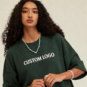 Camiseta de Alta Calidad, Tejido Sólido, Estilo Urbano, Personalizable con Logotipo Bordado o Impreso, 100% Algodón Grueso para Hombre - Product Image 3