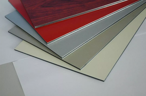 Aluminum <b>Curtain</b> Wall <b>Panels</b> Powder Coated Anti-Corrosion for Exterior Applications Red Green Yellow Colors - Product Image 2