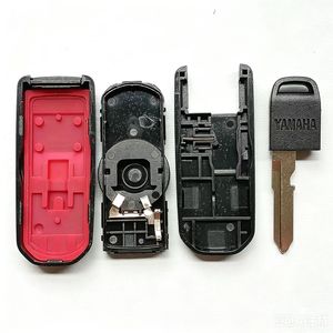 Guscio chiave remoto per moto MAX530/560 per YAMAHA XMAX XMAX300 NVX NVX155 AEROX JAUNS <span class=keywords><strong>QBIX</strong></span> con logo adesivo - Product Image 4
