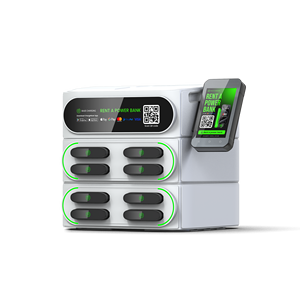 Directo de fábrica, 8 ranuras apilables <span class=keywords><strong>para</strong></span> PAX A5000 Bajie, casillero de carga, Banco de energía de carga de teléfono compartido, máquina expendedora Mieten - Product Image 6