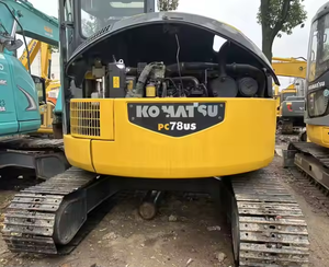 Excavatrice d'occasion bon marché 7.8 tonnes d'occasion Komatsu PC78US mini pelle hydraulique à chenilles japonaise d'occasion prix séduisant à vendre - Product Image 4
