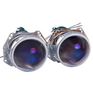 Factory Price Hela5 Bi Xenon Projector Lens with Blue Coating Car Headlight Dual Light Lens 3 Inch Blue Film Conversion Kits - Product Image 1