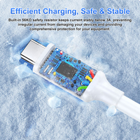 Cable USB Tipo-C, USB-A a USB-C, Carga Rápida 3A, Conductor de Cobre Puro, Revestimiento de PVC, para Computadora, Carplay, iPhone 17/16