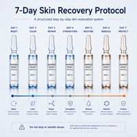 Soin coréen pour la peau, sérum ampoule à l'acide hyaluronique, centella, céramide, hydratation profonde de la peau, soulagement des rougeurs du visage, apaisant