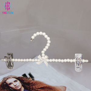 Nhựa Ngọc Trai Đính Cườm Bra Hanger Với Clips - Product Image 2