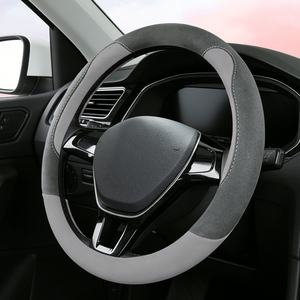 Nouvelle Housse de <span class=keywords><strong>Volant</strong></span> de Voiture en Daim 38cm 2026, Motif Dessin Animé, Universelle Toutes Saisons, pour Femmes - Product Image 4