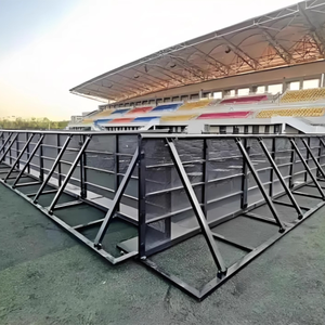 販売用 大型 屋外 コンサート メタル トラス ステージ 仮設 フェンス パネル｜群衆整理 イベント 警備用 - Product Image 6