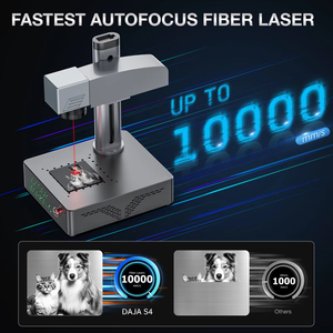 Machine de marquage laser à fibre pour poignées de porte sanitaires DAJA S4, matériel de construction, marquage de logo de marque - Product Image 3