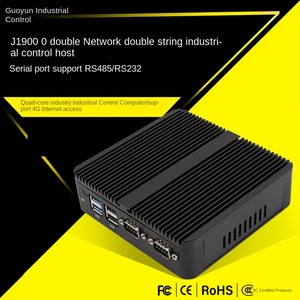 มินิพีซีอุตสาหกรรมพร้อมซีพียู Intel J4125 QuadCore 2.0GHz แรม DDR4 พอร์ต LAN คู่ ช่องรับไฟ 12V สำหรับระบบอัตโนมัติในโรงงาน - Product Image 2