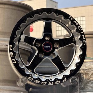 Rines Forjados de Cinco Radios con Beadlock de 15, 17, <span class=keywords><strong>18</strong></span> y 19 Pulgadas, 6x139.7, 5x127, 5x114.3 para <span class=keywords><strong>Ford</strong></span> <span class=keywords><strong>Mustang</strong></span> <span class=keywords><strong>GT</strong></span>, BMW M4, Dodge Challenger - Product Image 2