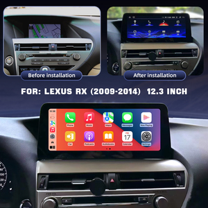 หน้าจอแอนดรอยด์ 13 ขนาด 12.3 นิ้ว รองรับ Wireless Carplay วิทยุติดรถยนต์ มัลติมีเดีย ระบบนำทาง GPS เครื่องเล่น DVD สำหรับรถยนต์ Lexus Rx Series RX350 RX450 ปี 2009-<span class=keywords><strong>2014</strong></span> - Product Image 2