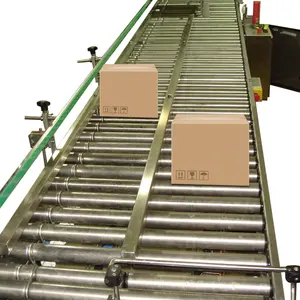 Leadworld China factory steel rollers conveyor belt gravity support carrier rollers idlers conveyor for conveyor belt