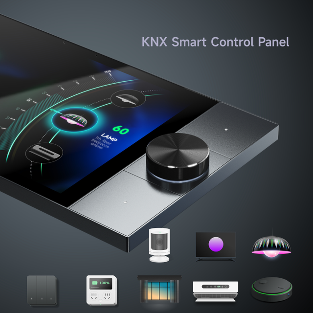 2026 10-Inch IPS Smart Touch Control Panel with APP & SIP/KNX Support Home Use Android OS Rotatable Design S10-K Model