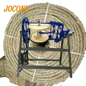 best service Rice Straw Rope Spinning Twisting Machine Straw Rope Winding Machine dry grass rope making machine