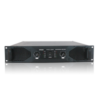 Penguat Daya Digital JBHKJ XP5000 500W RMS 2 Way Bridging XLR Audio Hi-Res 19" 1U Speaker Panggung Metal Drive