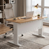 Cadre de table en acier au carbone robuste en forme de I, stable, résistant à la corrosion, forte capacité de charge, design classique, tailles personnalisées disponibles