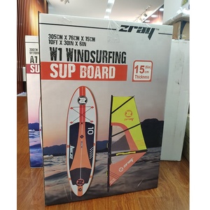 Planche de surf à vent Jilong <span class=keywords><strong>Zray</strong></span> W2 More Speed SUP 10'6 avec 2 ailerons centraux, planches de paddle de qualité, planche de surf - Product Image 4